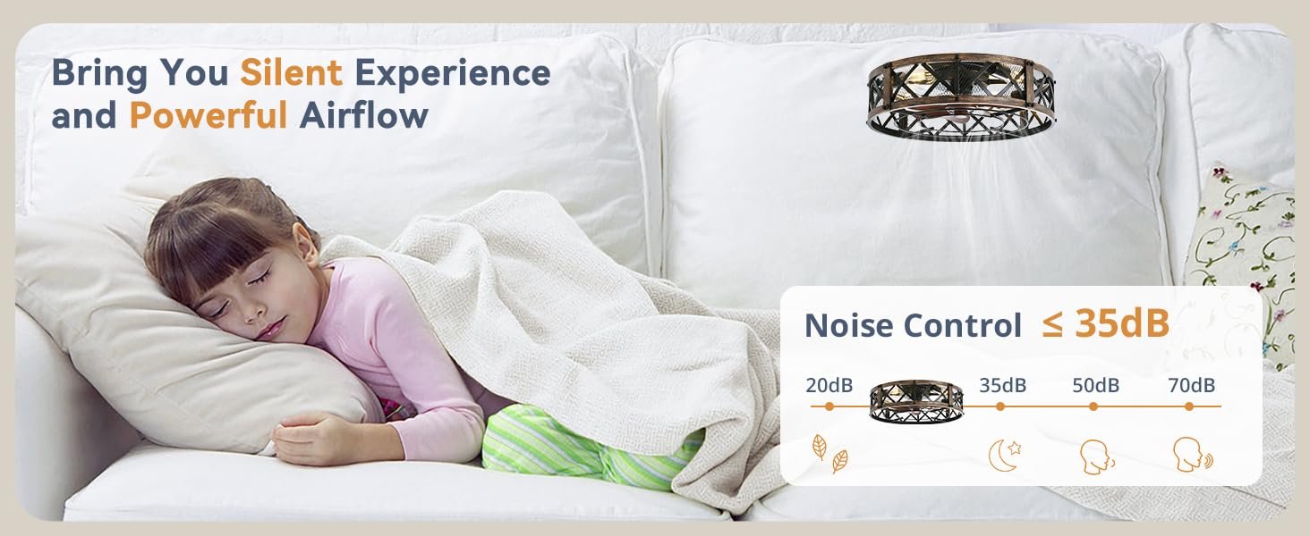 20 inch caged ceiling fan