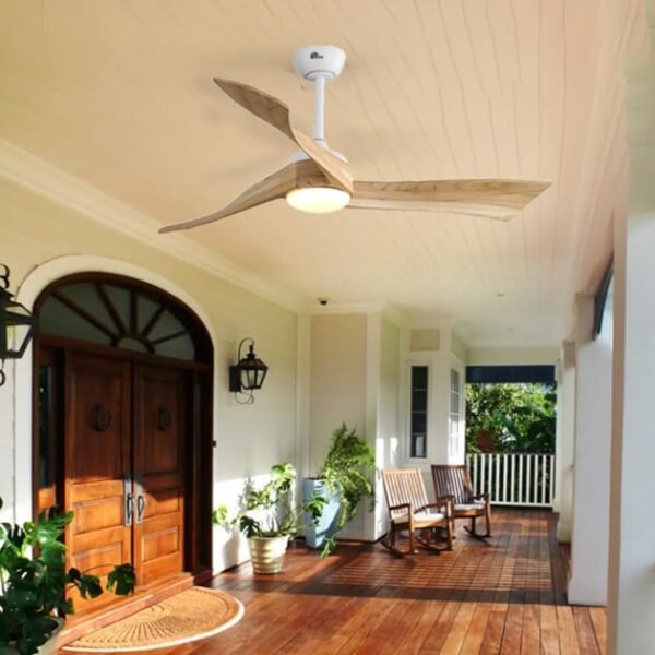 52 inch Ceiling Fans with Lights and Remote, Indoor/Outdoor Ceiling Fan with Light, Quiet DC Reversible - Image 29