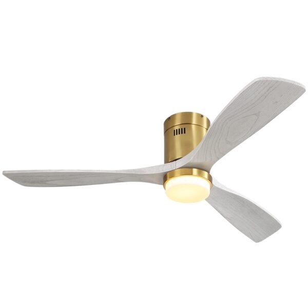 52 Inch Ceiling Fans With Lights, Solid Wood Indoor/Outdoor - Image 10