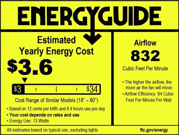 20" Caged Ceiling Fans with Lights and Remote, Flush Mount Bladeless Ceiling Fan Low Profile - Image 24