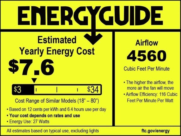 20" Caged Ceiling Fans with Lights and Remote, Flush Mount Bladeless Ceiling Fan Low Profile - Image 9