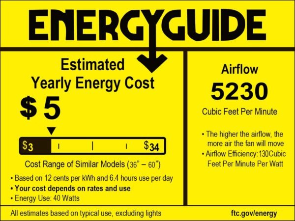 66 Inch Smart Ceiling Fans with Lights, Indoor/Outdoor Ceiling Fan with Light and Remote - Image 29