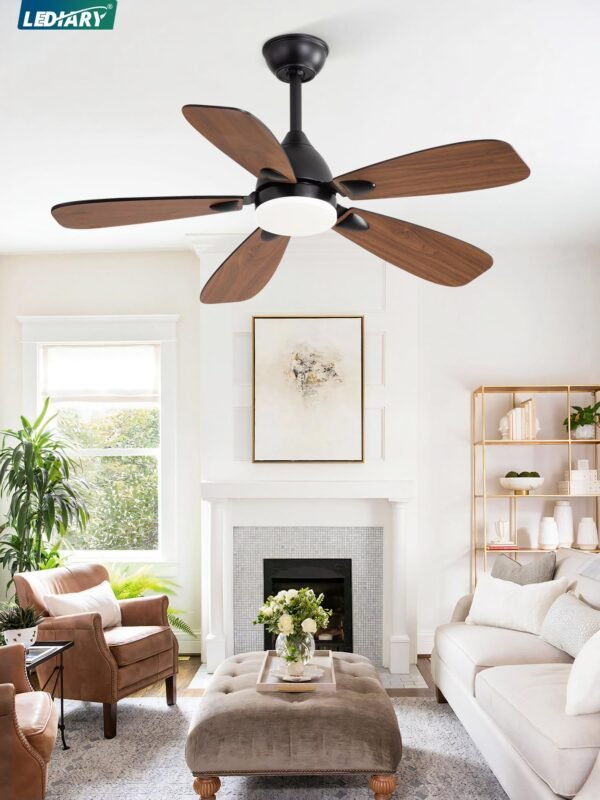 Ceiling Fans with Lights,42 inch Ceiling Fans with Lights and Remote,3CCT,6 Speeds,Reversible DC Motor - Image 15