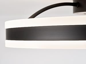 Modern lamp with bezel design